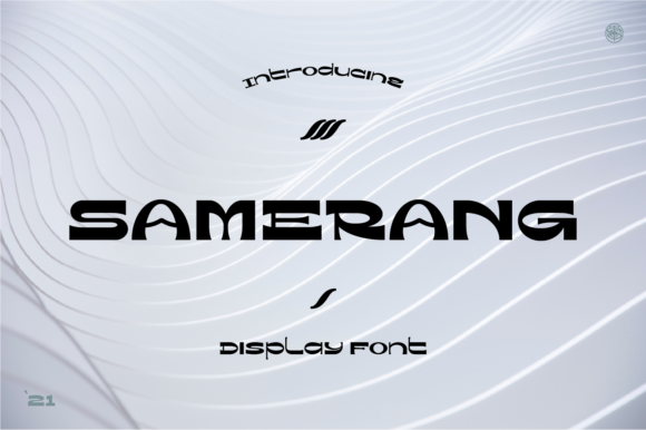 Bring Charm to Your Creations with Samerang Font