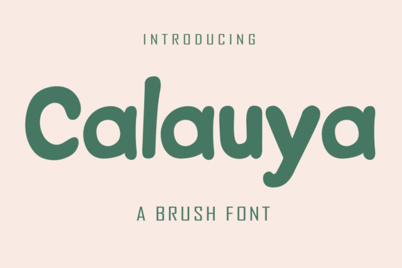 Calauya: A Versatile Display Font for Web Design