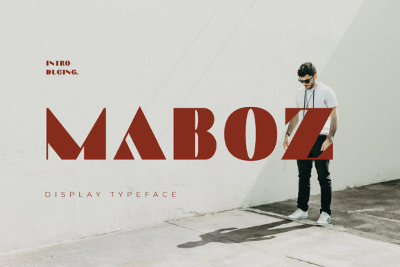 Discover Maboz: A Bold and Trendy Display Font