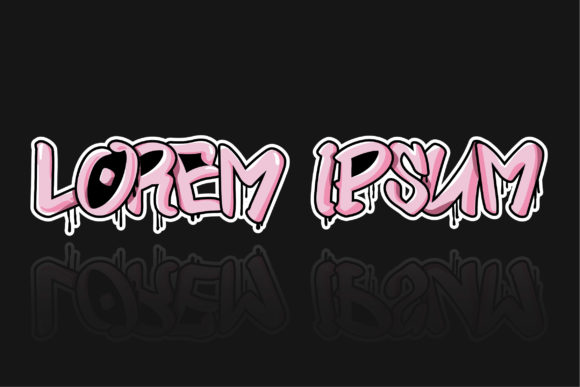 Discovering Lorem Ipsum: A Graffiti-Styled Display Typeface