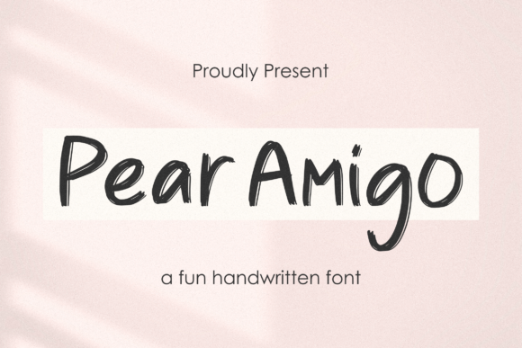 Discovering Pear Amigo: A Handwritten Font for Editorial Charm