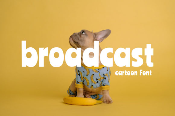 Enhance Your Brand with Broadcast: A Fun and Playful Display Font