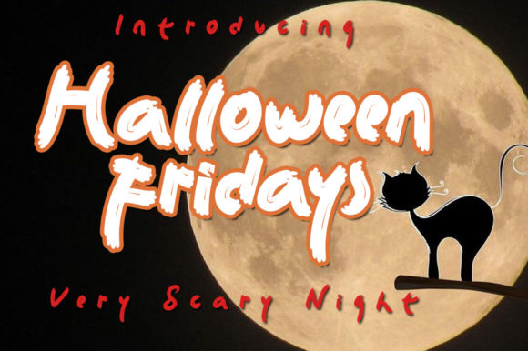 Enhance Your Brand with Halloween Fridays Font