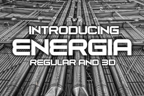 Enhance Your Web Design with Energia: A Sharp Display Font