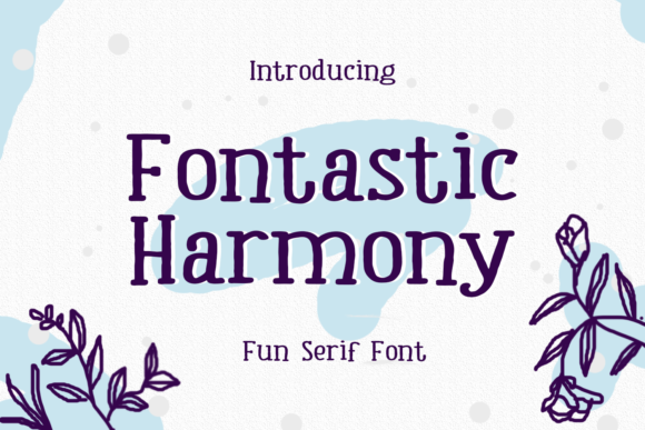 Fontastic Harmony: A Display Font for Editorial Elegance