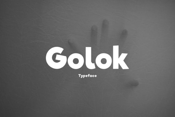 Golok: A Bold Display Font for Eye-Catching Campaigns
