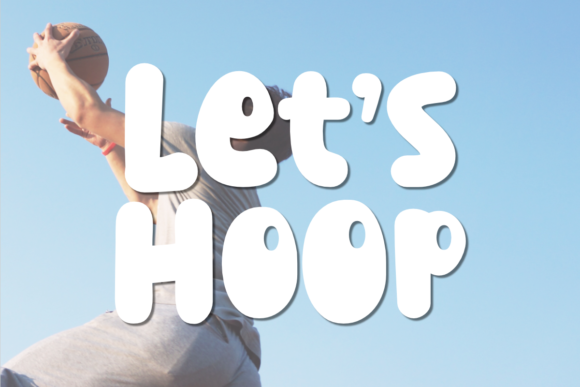 Let s Hoop: A Playful Display Font for Creative Publishing