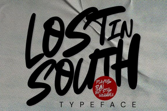 Lost in South: A Cool, Street-Styled Display Font for Your Next Campaign