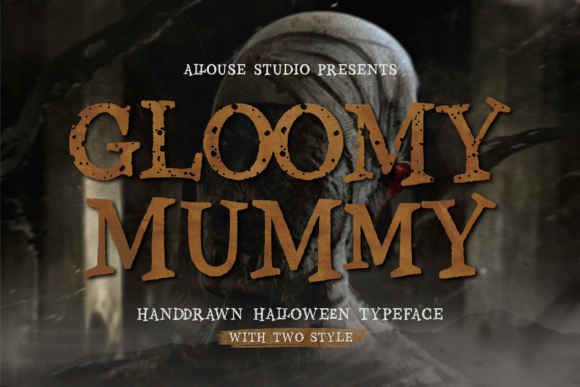 Transform Your Brand with Gloomy Mummy Font