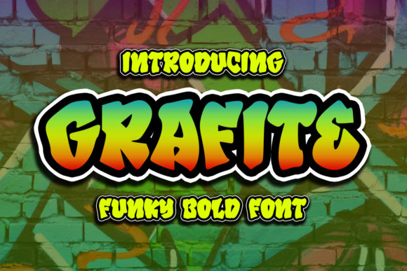 Transform Your Brand with Grafite: A Bold, Graffiti-Styled Font