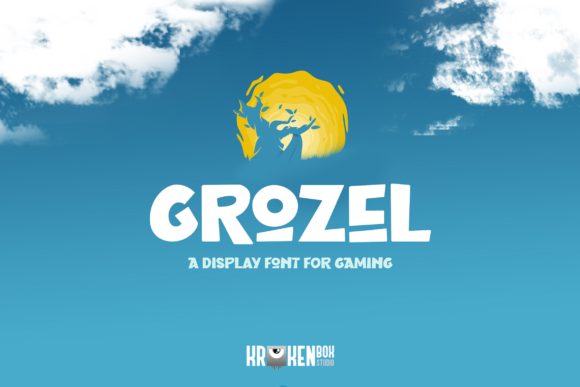 Unleash Creativity with Grozel: A Playful Display Font