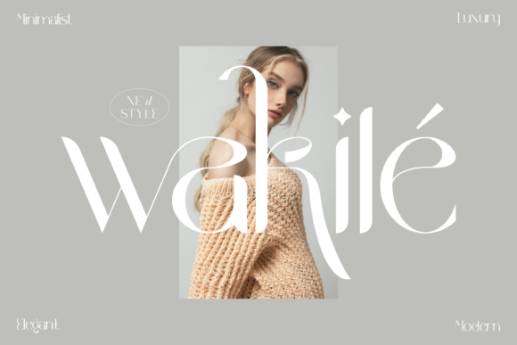 Wakile: A Bold and Playful Display Typeface