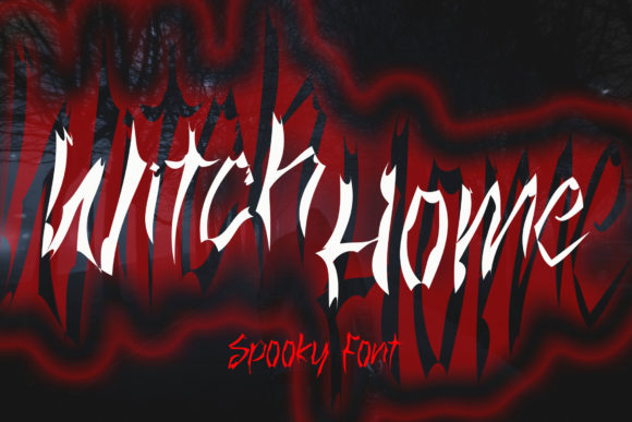 Witch Home: A Creepy-Styled Font for Bold Branding